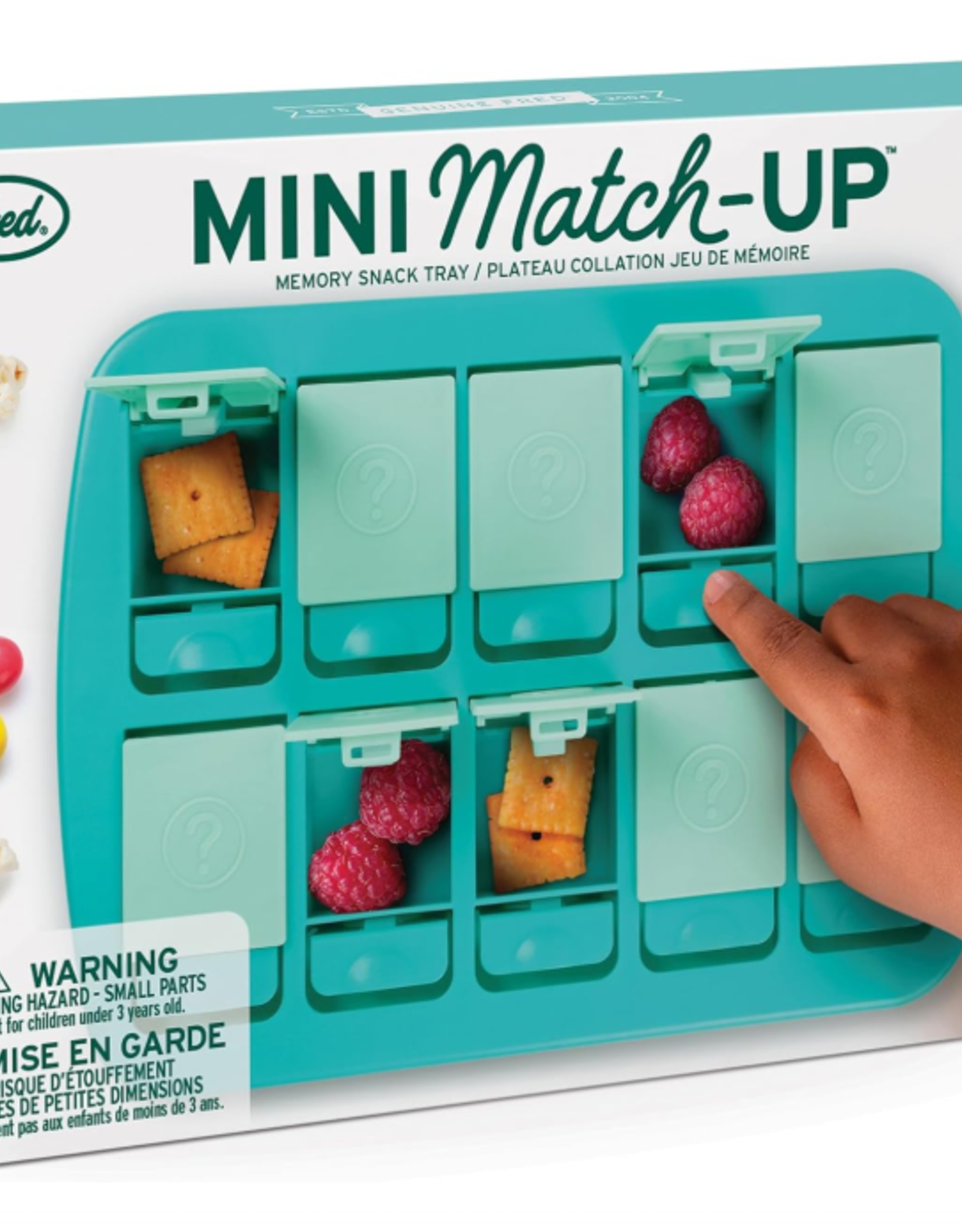 Fred & Friends FRED Mini Match Up - Memory Snack Tray