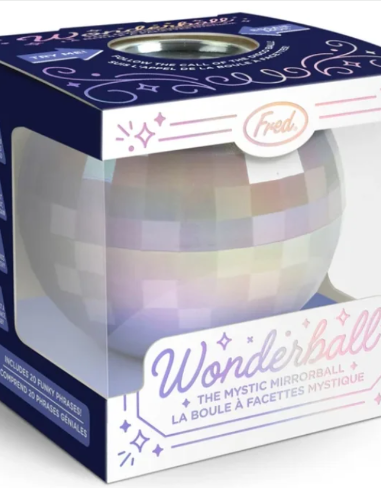 Fred & Friends FRED Wonderball - Mystic Mirror Ball