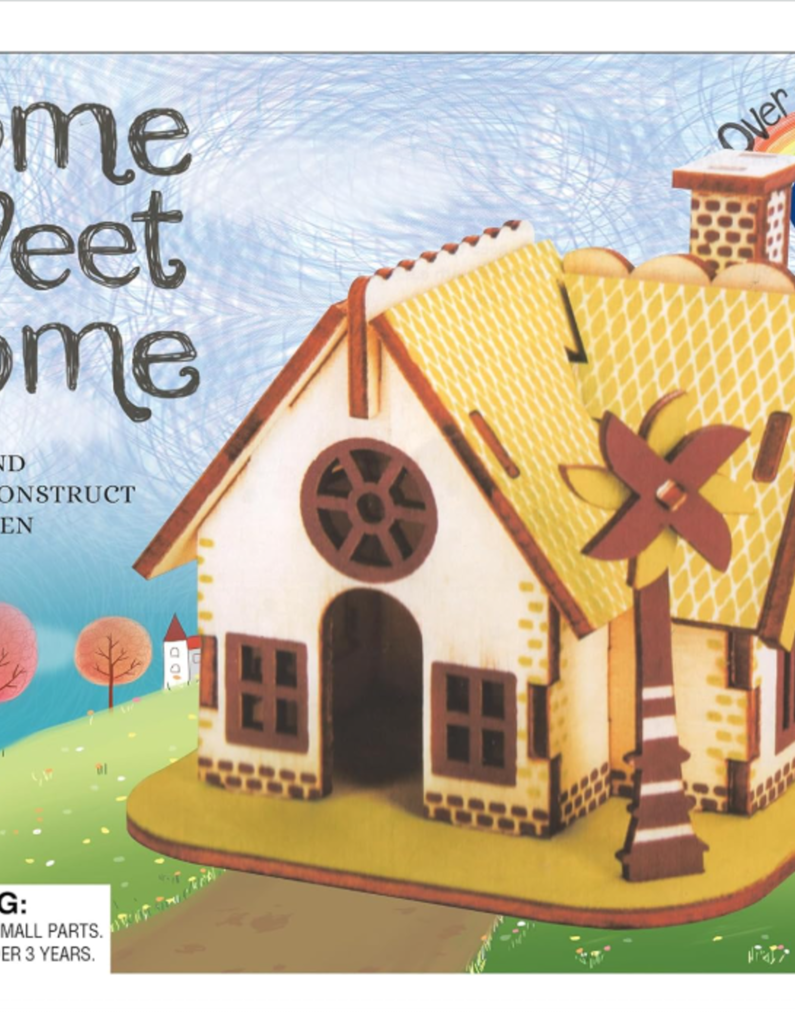 House of Marbles Wooden Home Construction Kits Assorted