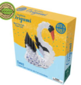 House of Marbles Origami Paper Craft Set-Swan