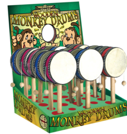 House of Marbles Monkey Drum Asst. Colours