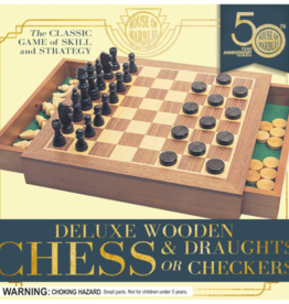 House of Marbles Chess/Draughts Set