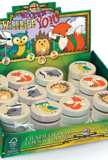 House of Marbles Wooden Wildlife Yo-Yo Asst.