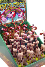 House of Marbles Jiggling Giraffe Press-up Asst.