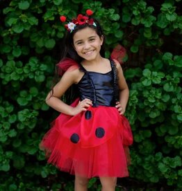 Great Pretenders Ladybug Dress & Headband, Size 3-4