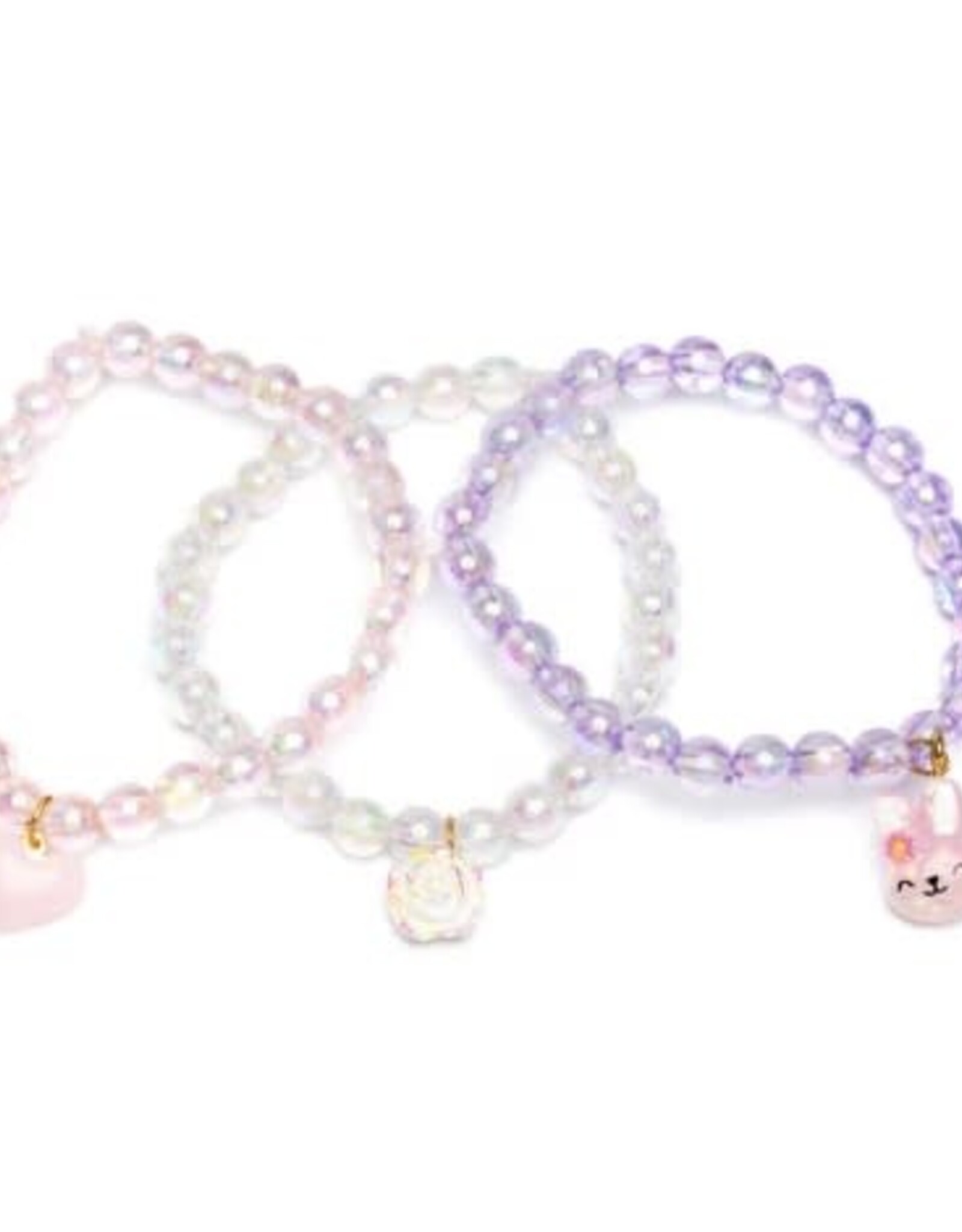 Great Pretenders Happy Bunny Bracelet, 3pcs
