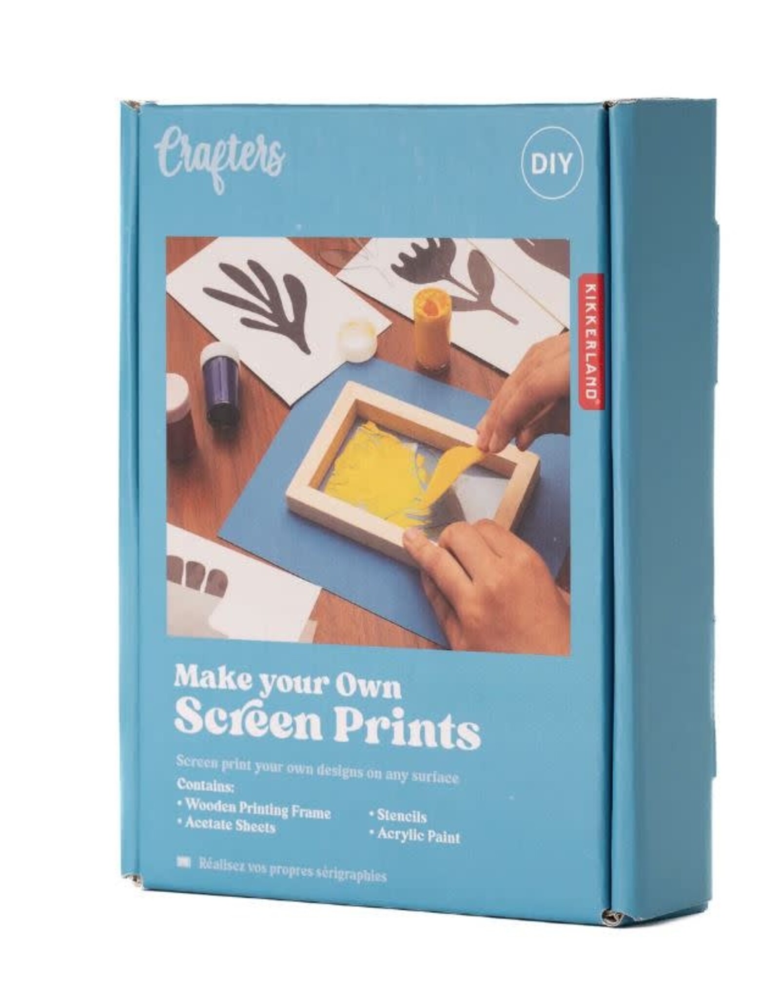 Kikkerland Crafter's Make Your Own Screen Prints