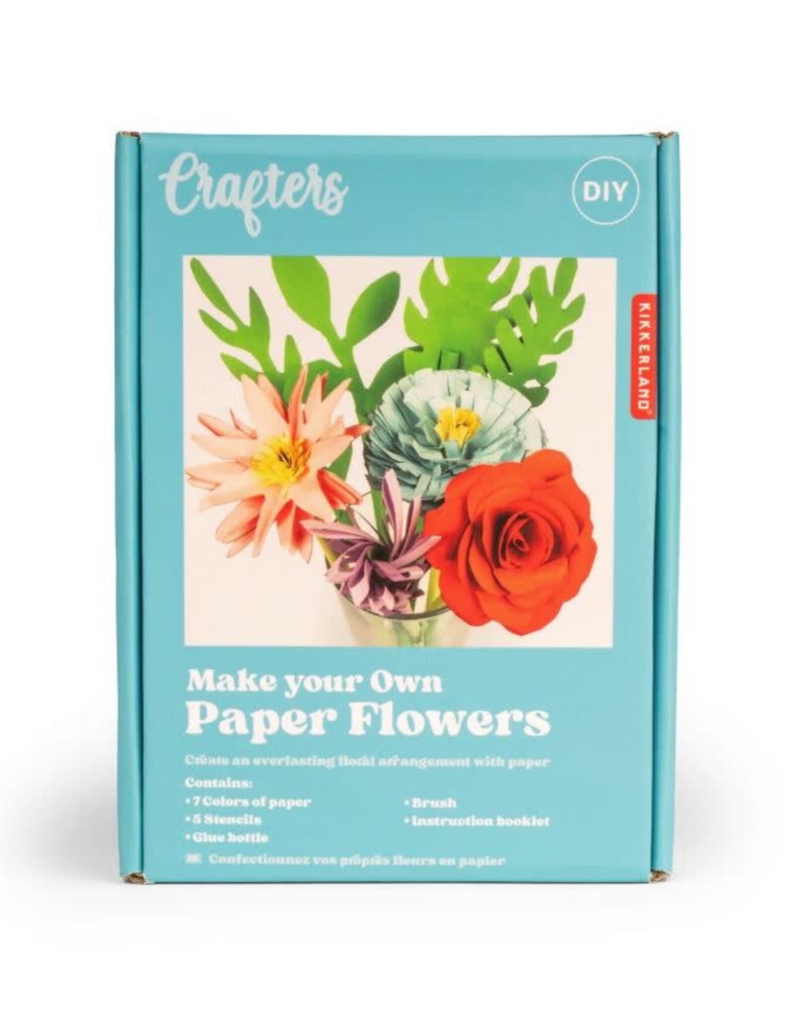 Kikkerland Crafters Paper Flowers