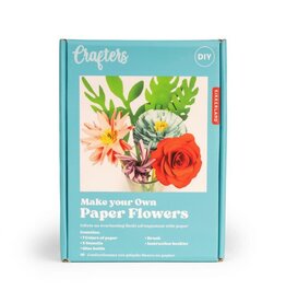Kikkerland Crafters Paper Flowers