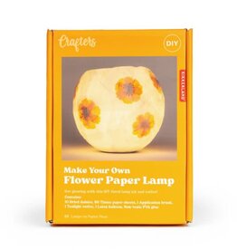 Kikkerland Crafters Flower Paper Lamp