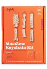 Kikkerland Crafters Macrame Keychain Kit