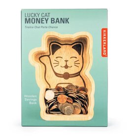 Kikkerland LUCKY CAT MONEY BANK