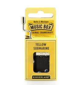 Kikkerland YELLOW SUBMARINE - MUSIC BOX