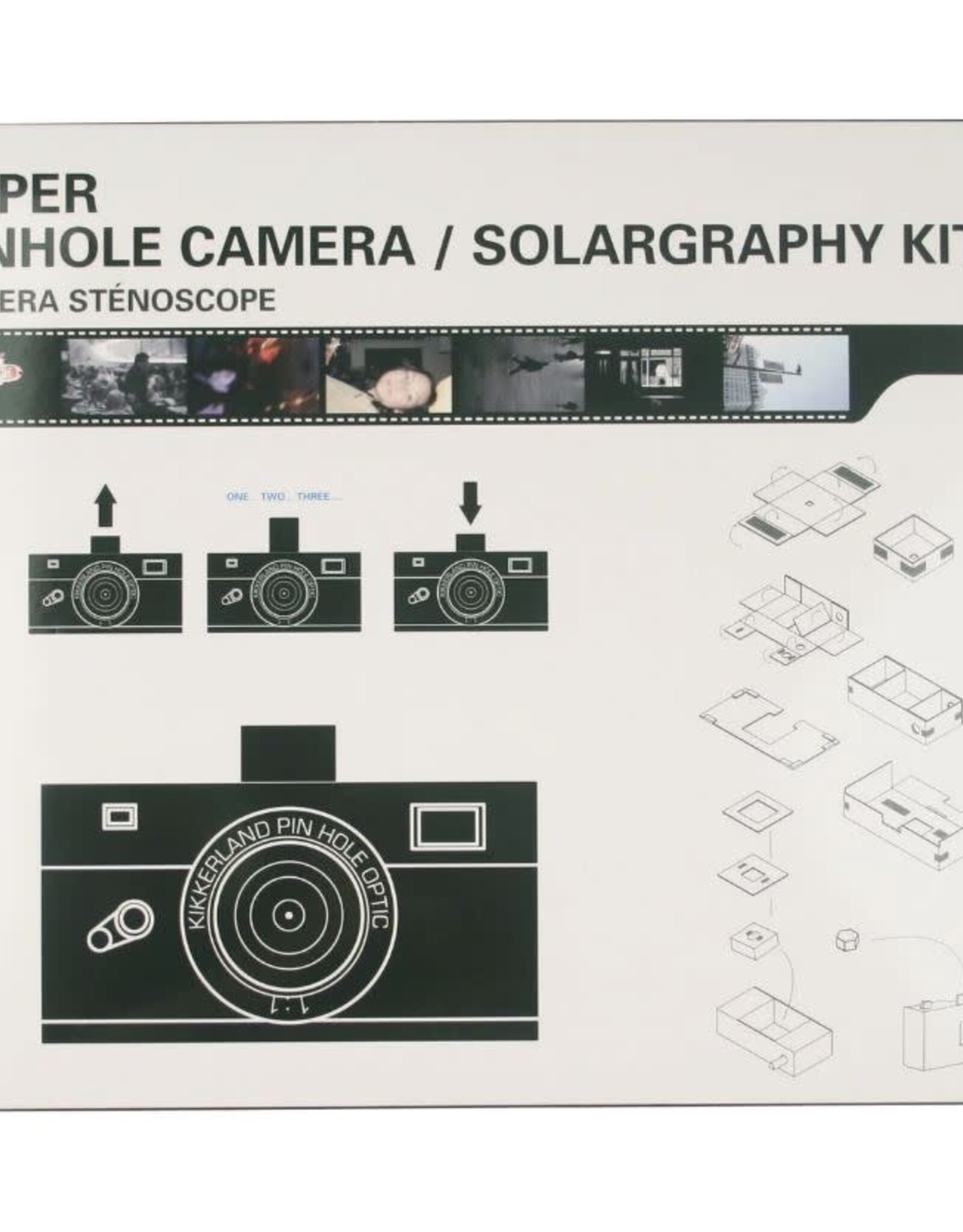 Kikkerland PINHOLE CAMERA SOLARGRAPHY KIT