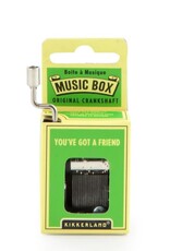 Kikkerland YOUVE GOT A FRIEND - MUSIC BOX