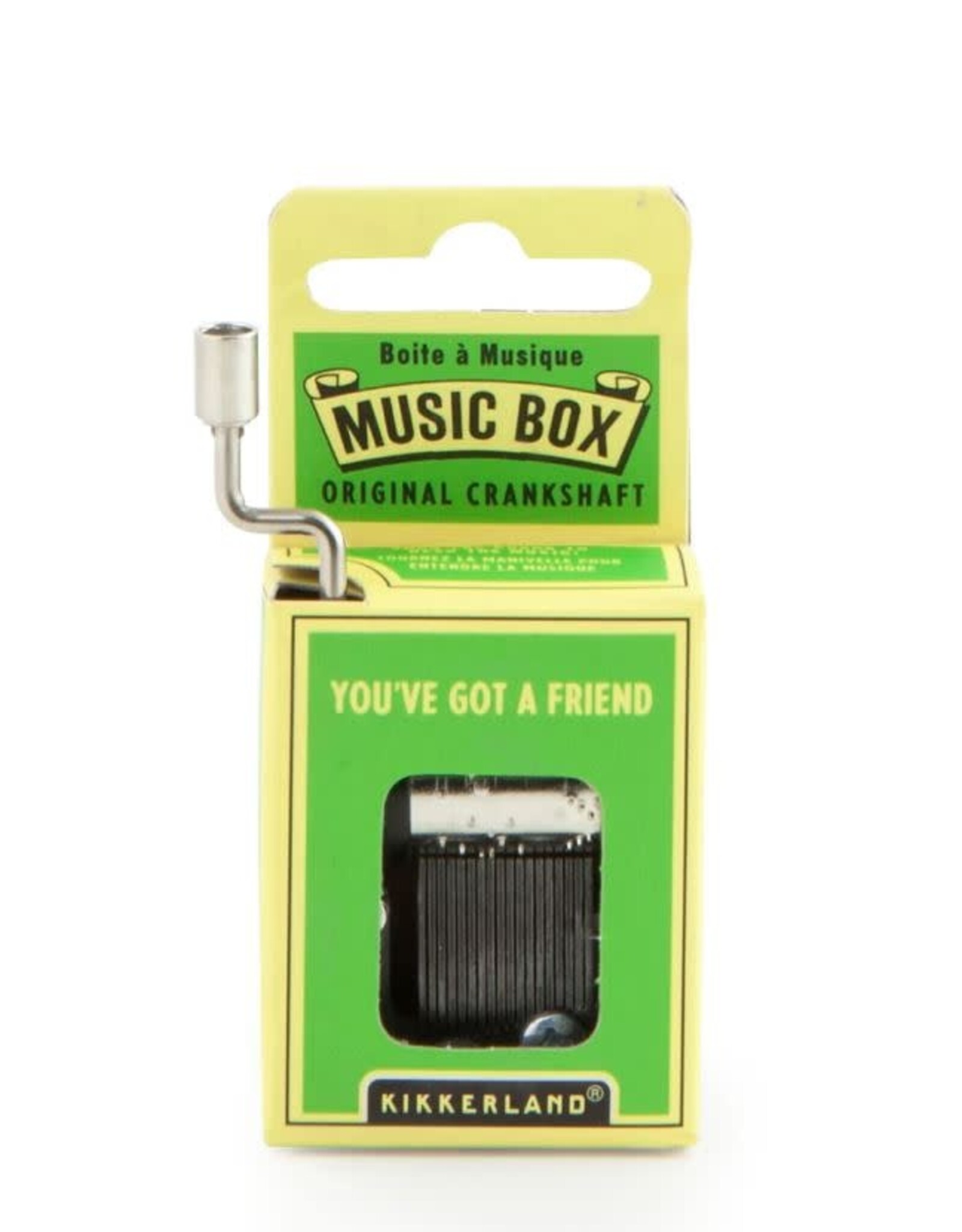 Kikkerland YOUVE GOT A FRIEND - MUSIC BOX