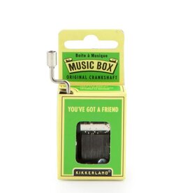 Kikkerland YOUVE GOT A FRIEND - MUSIC BOX