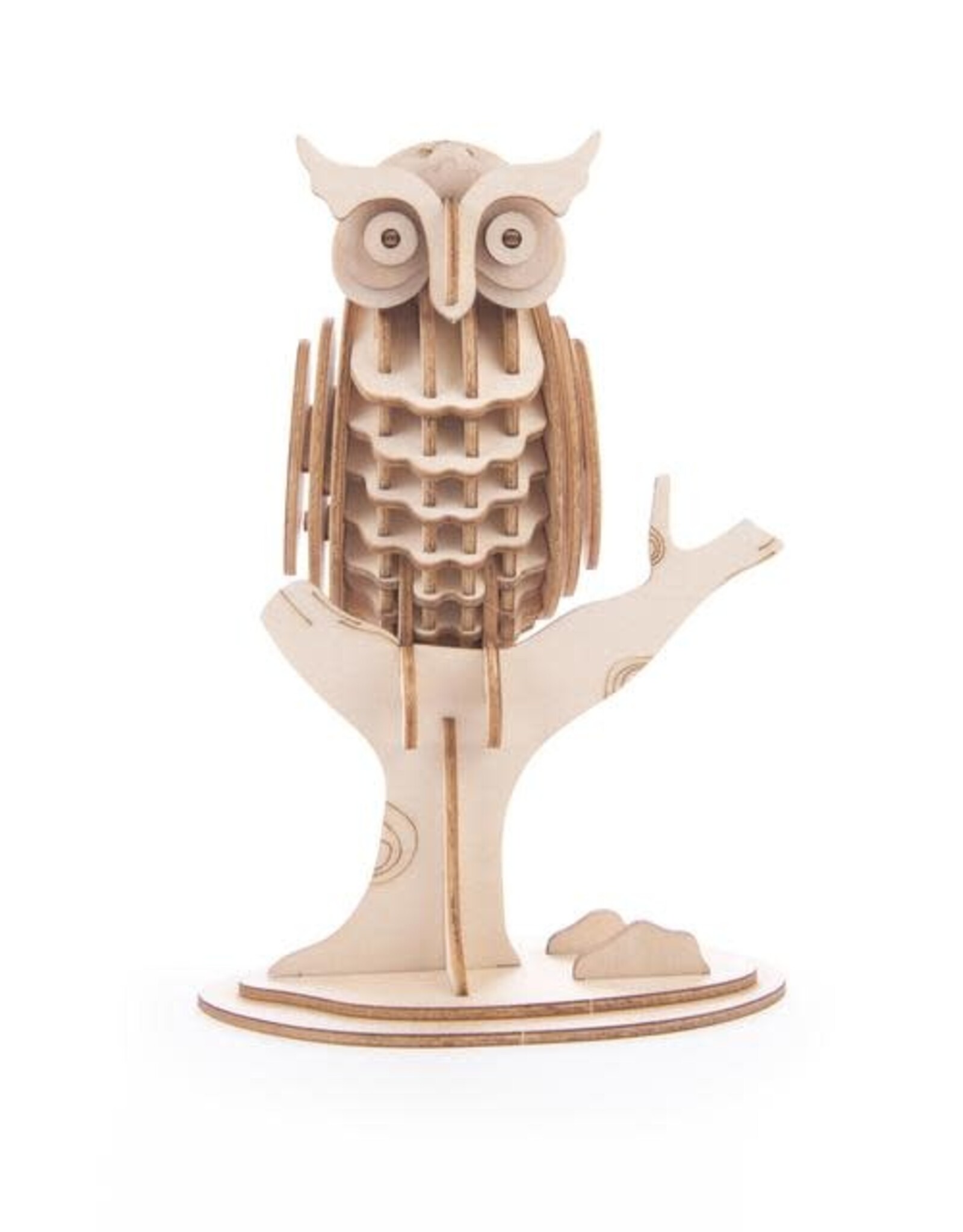 Kikkerland OWL 3D WOODEN Model