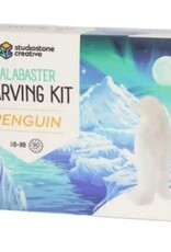 Studiostone Creative PENGUIN ALABASTER CARVING KIT Age 8+