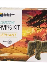 Studiostone Creative Elephant Soapstone Carving Kit Age 8+