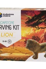 Studiostone Creative Lion Soapstone Carving Kit Age 8+