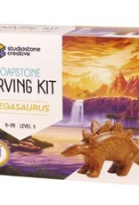 Studiostone Creative Stegosaurus Soapstone Carving Kit Age 8+