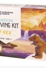 Studiostone Creative T-Rex Soapstone Carving Kit Age 8+