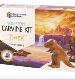 Studiostone Creative T-Rex Soapstone Carving Kit Age 8+