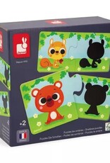 Janod ANIMALS AND THEIR SHADOW - Puzzle