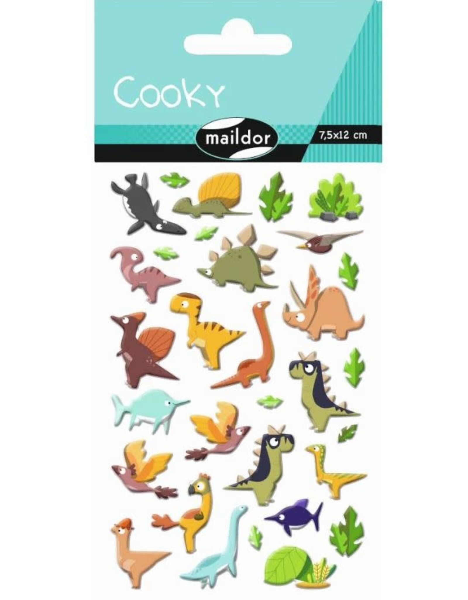 maildor COOKY STICKERS ''DINOSAURS''