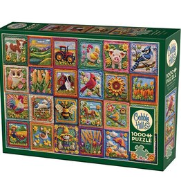 Cobble Hill Country Life Crochet 1000pc