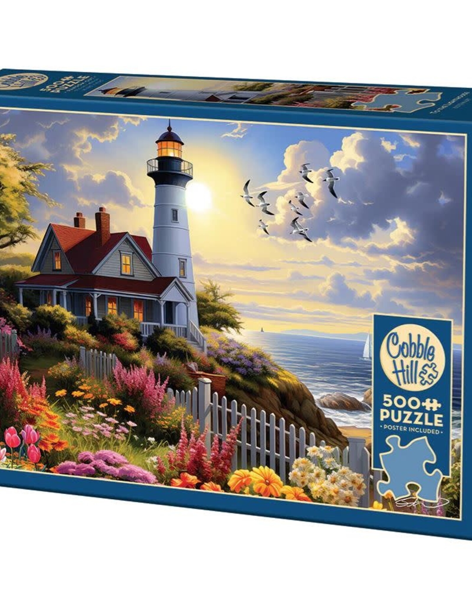 Cobble Hill To the Lighthouse 500pc