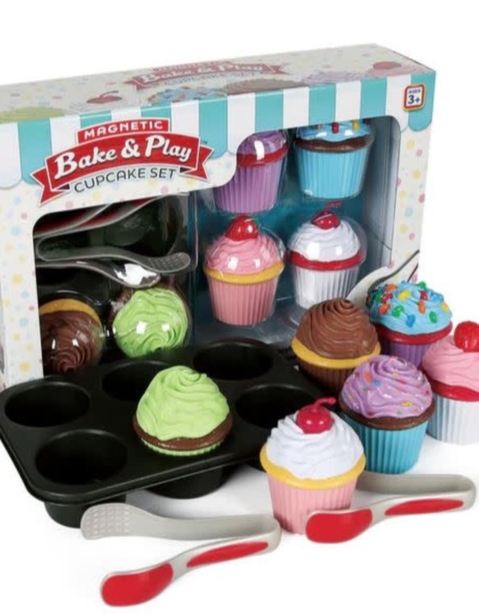 Popular Playthings Magnetic Bake and Play Cupcake
