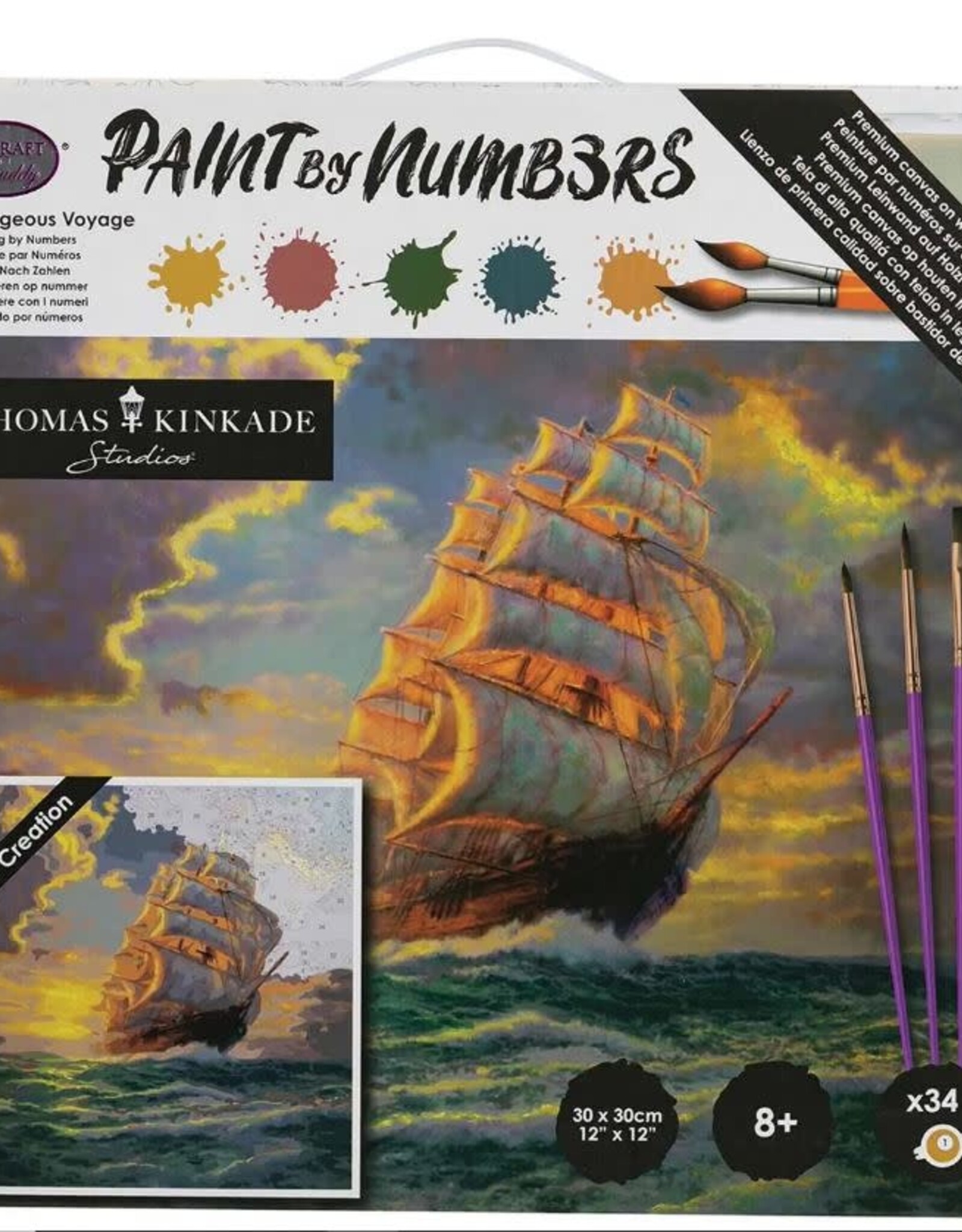 Craft Buddy CA PBN (Medium) - Courageous Voyage (Kinkade)