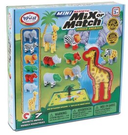 Popular Playthings MINI Magnetic Mix or Match Jungle (Bilingual)