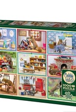 Cobble Hill Squirrels at Home 1000pc