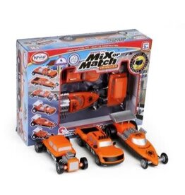 Popular Playthings Mix or Match Vehicles Race (Bilingual)