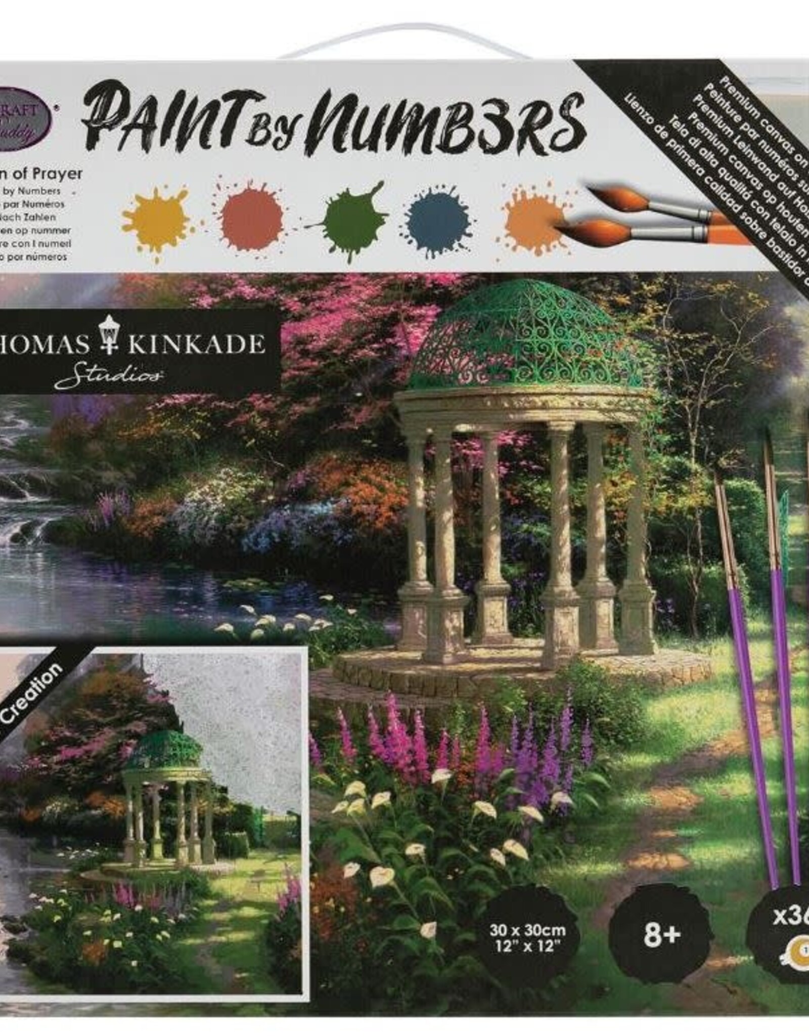 Craft Buddy CA PBN (Medium) - Garden of Prayer (Kinkade)