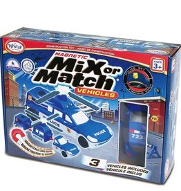 Popular Playthings Mix or Match Vehicles Police (Bilingual)