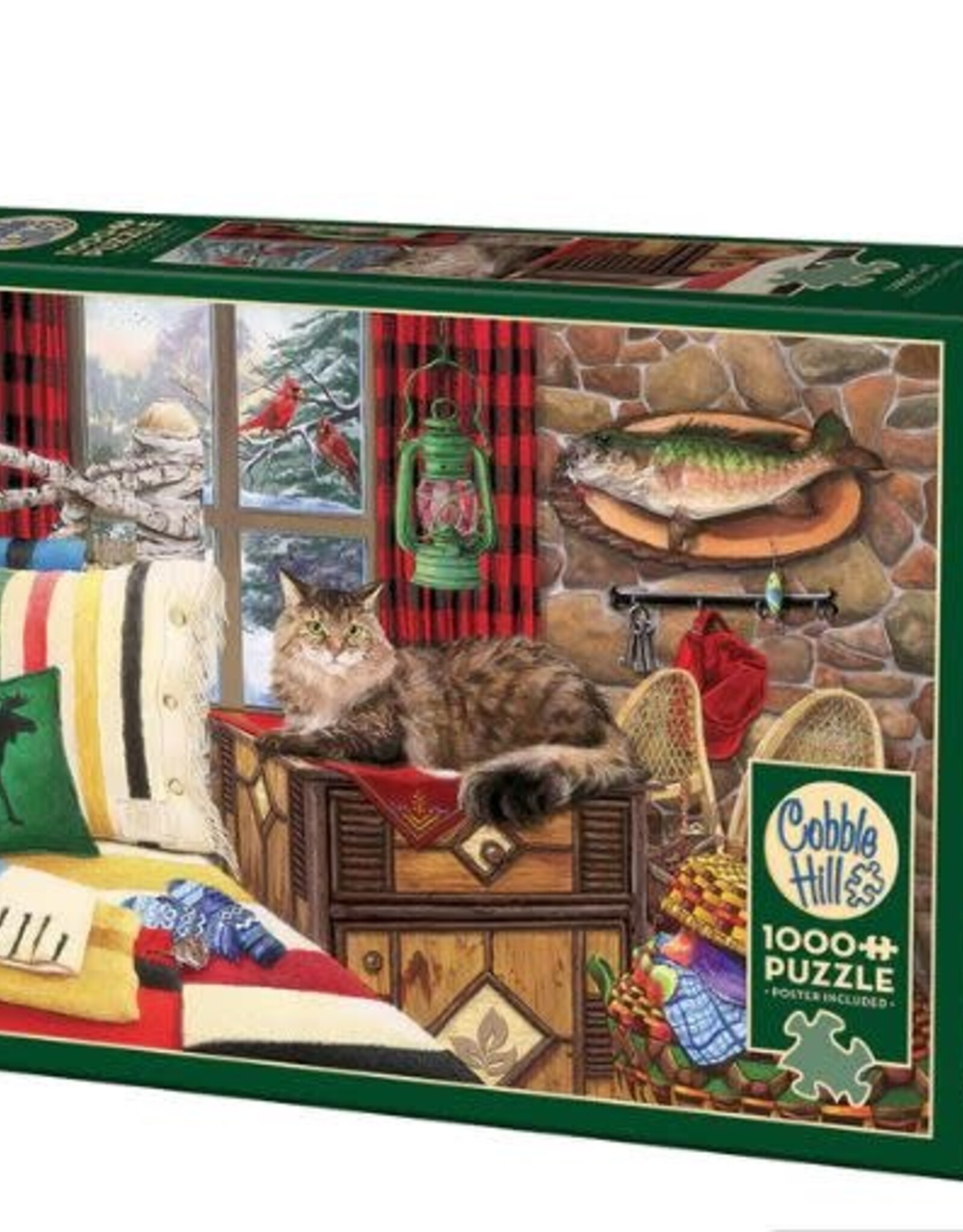 Cobble Hill Lodge Cat 1000pc