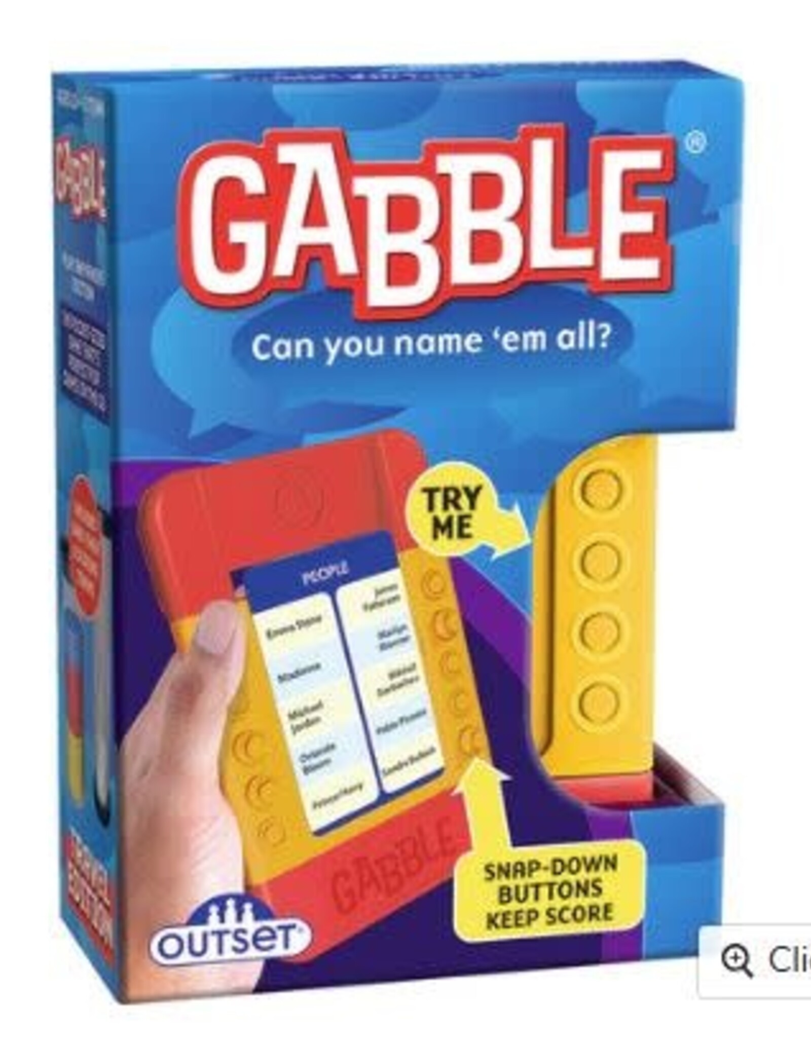 Outset Gabble - Travel Edition