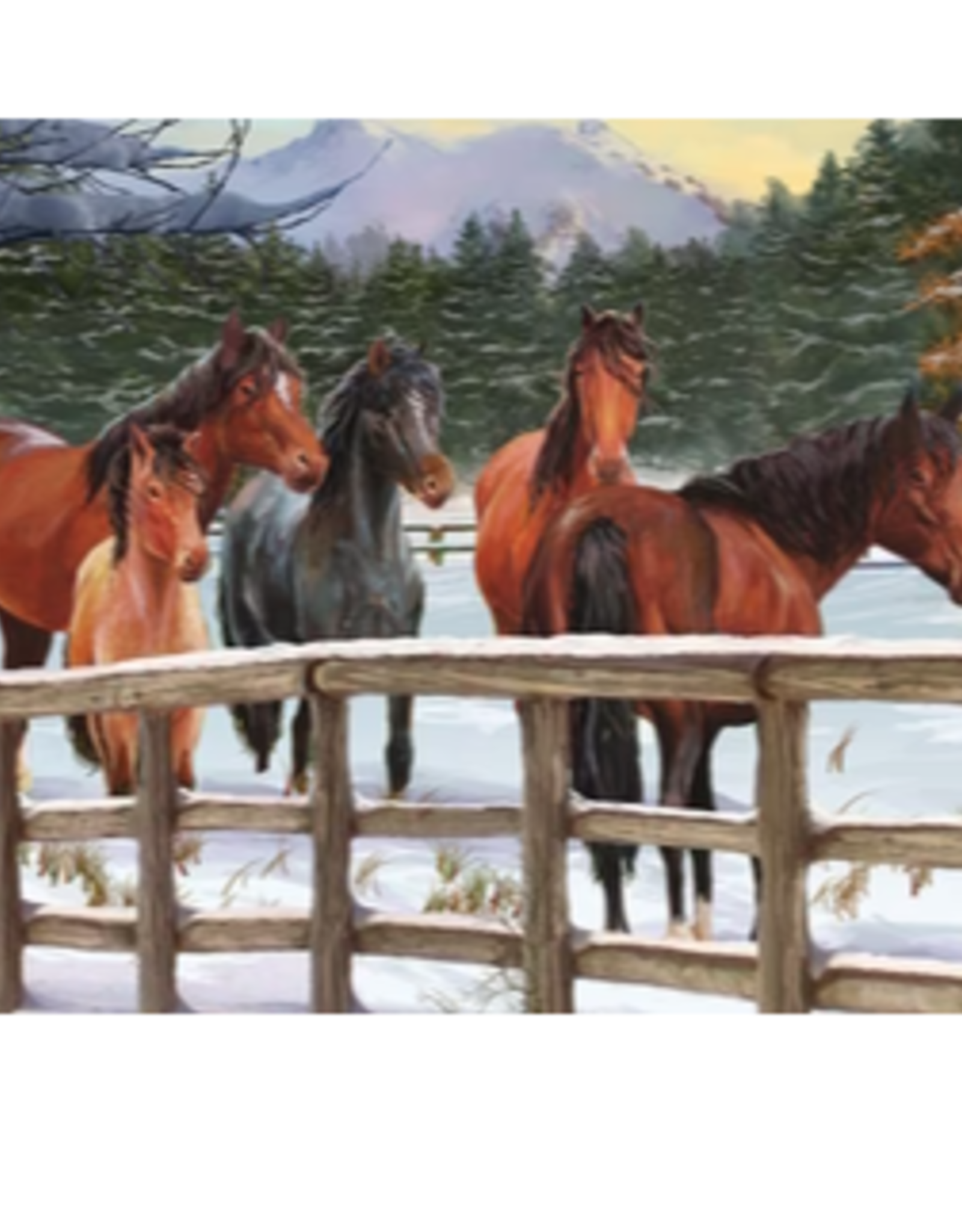 Cobble Hill Snowy Pasture (tray) 35pc