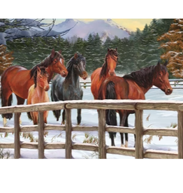 Cobble Hill Snowy Pasture (tray) 35pc