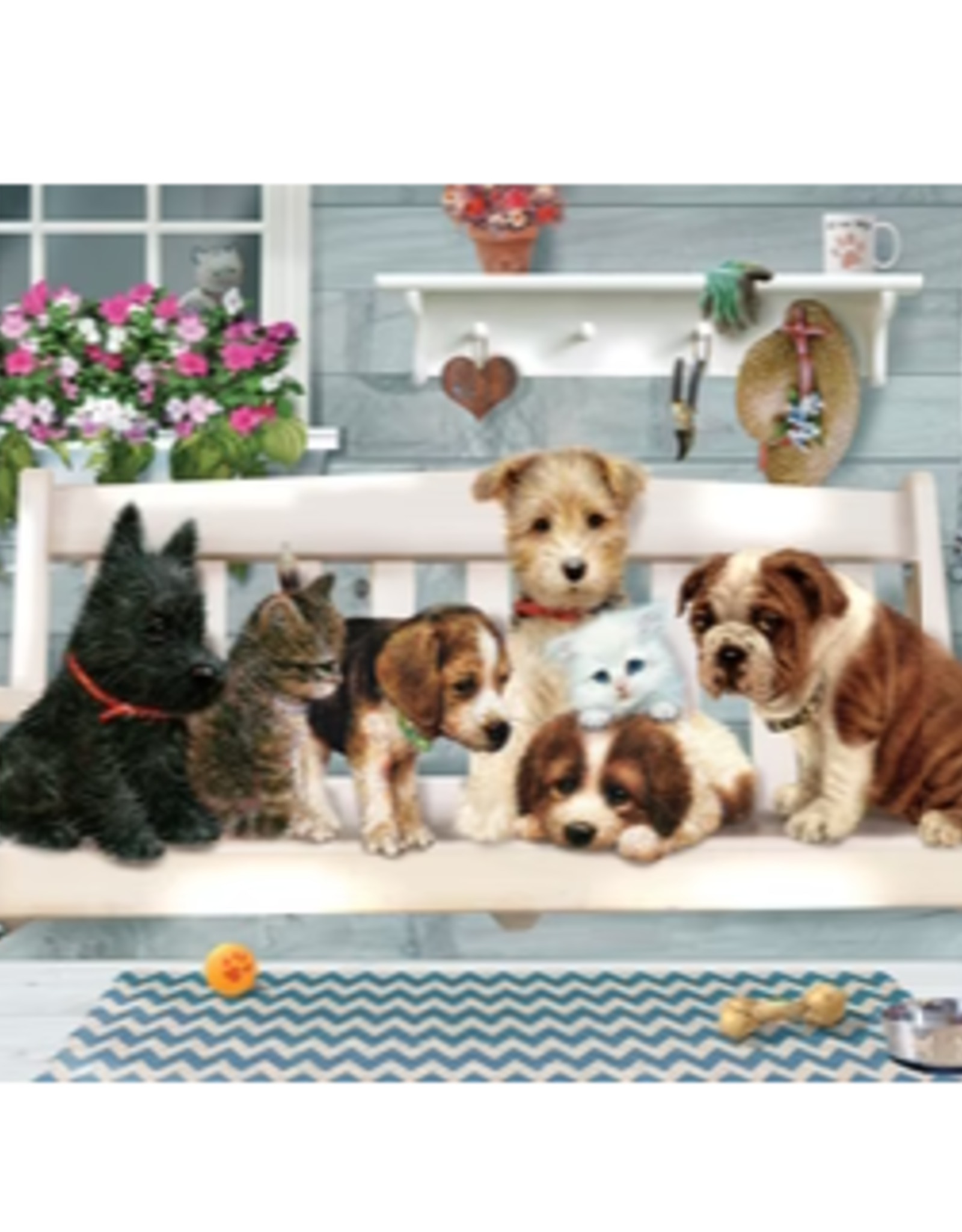 Cobble Hill Porch Swing Buddies (tray) 35pc