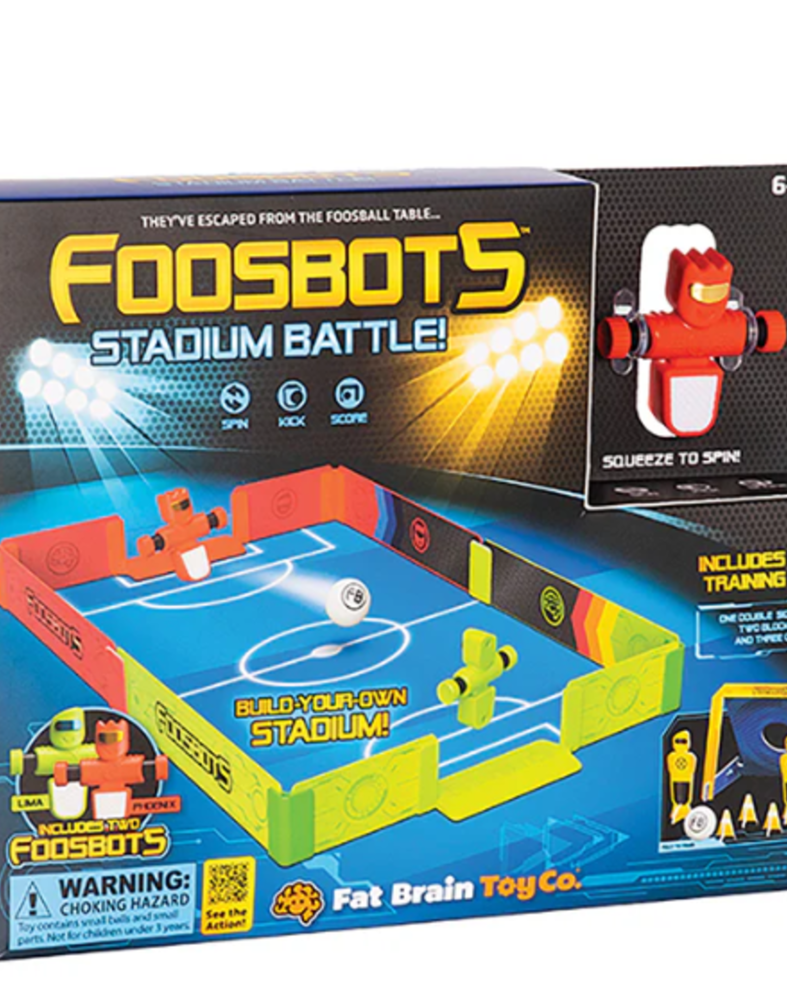 Fat Brain Toys Foosbots Stadium Battle Set
