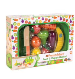 Fat Brain Toys Pretendables Fruit and Veggie Basket