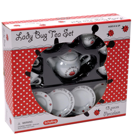 Schylling Ladybug Tea Set - Boxed