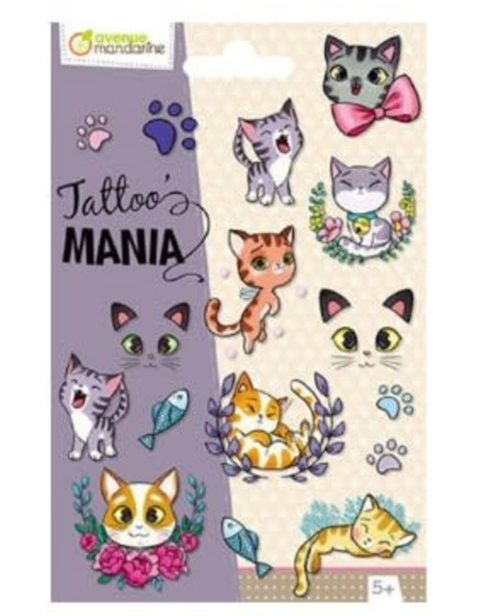 Avenue Mandarine Tattoo Mania, Cats