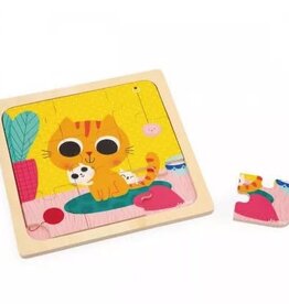 Janod PEANUT THE CAT 9pc