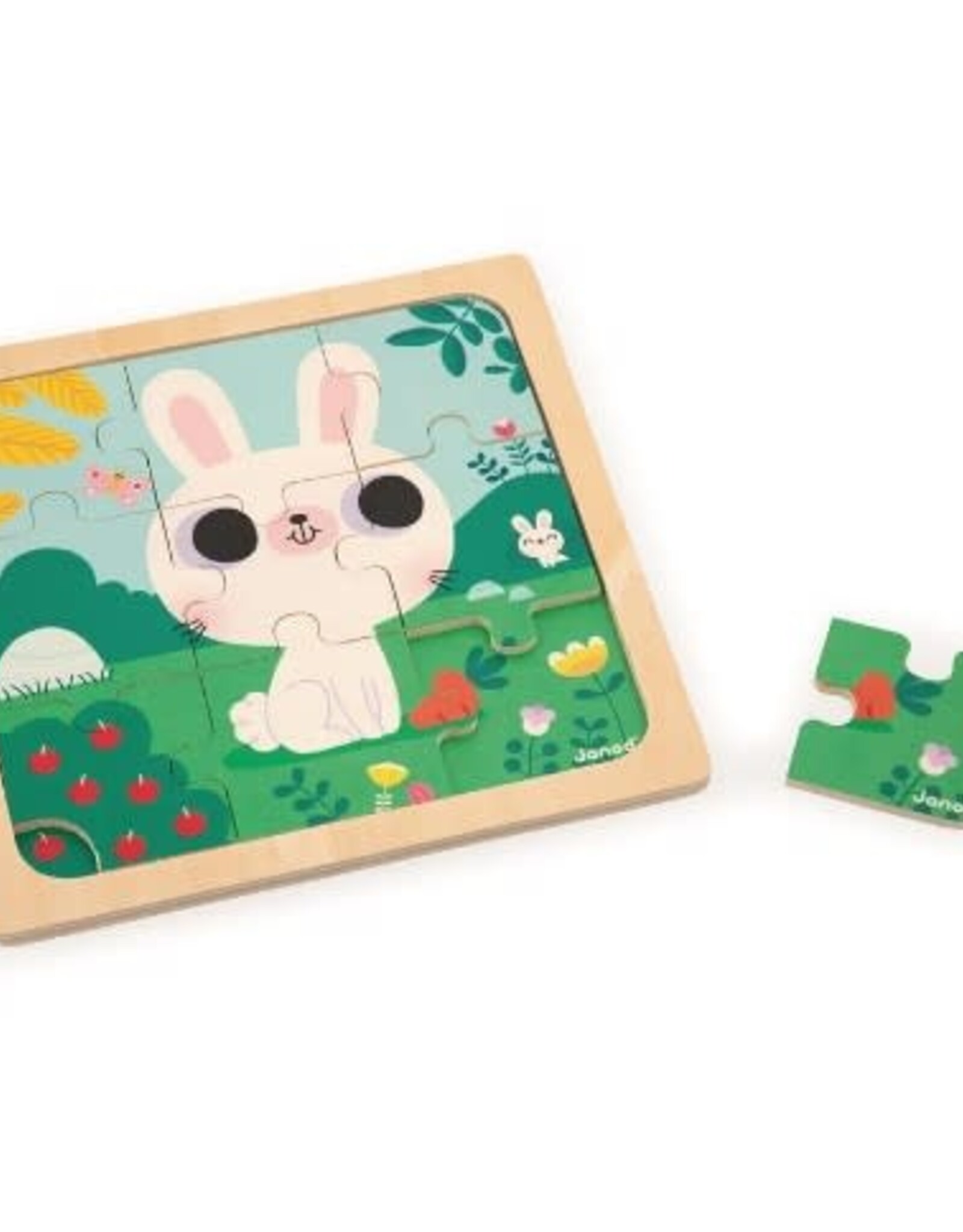 Janod WHITE RABBIT 9pc